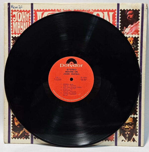 John Mayall - Moving On - Polydor PD 5036 Monarch 1972 - EX - Ultrasonic Cleaned - Image 4
