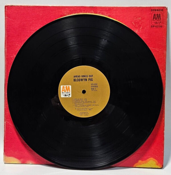 Blodwyn Pig - Ahead Rings Out A&M SP-4210 1969 PROG EX - Ultrasonic Cleaned - Image 3