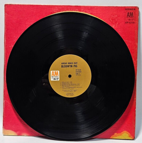 Blodwyn Pig - Ahead Rings Out A&M SP-4210 1969 PROG EX - Ultrasonic Cleaned - Image 4