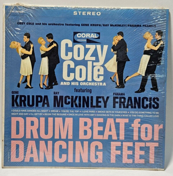 Cozy Cole & His Orchestra - Drum Beat For Dancing Feet Krupa EX - Ultrasonic Cln
