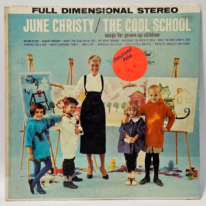 June Christy - The Cool School - Capitol ST1398 1960 JAZZ EX Ultrasonic Cleaned