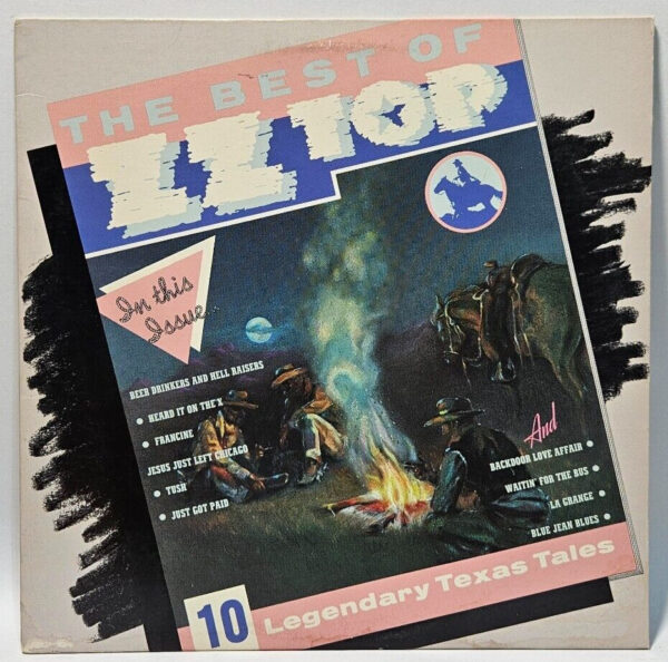 ZZ Top - The Best Of ZZ Top - RE Club Ed Carrolton NICE EX - Ultrasonic Cleaned
