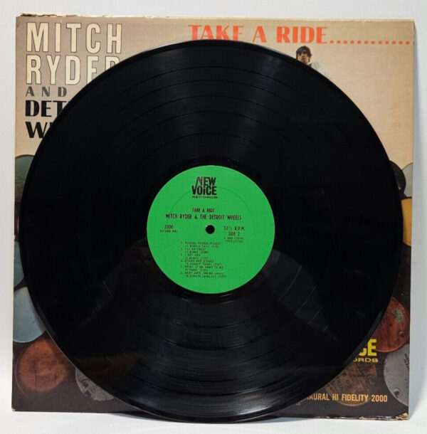 Mitch Ryder & The Detroit Wheels â Take A Ride... NM RE MONO - Ultrasonic Clean - Image 3