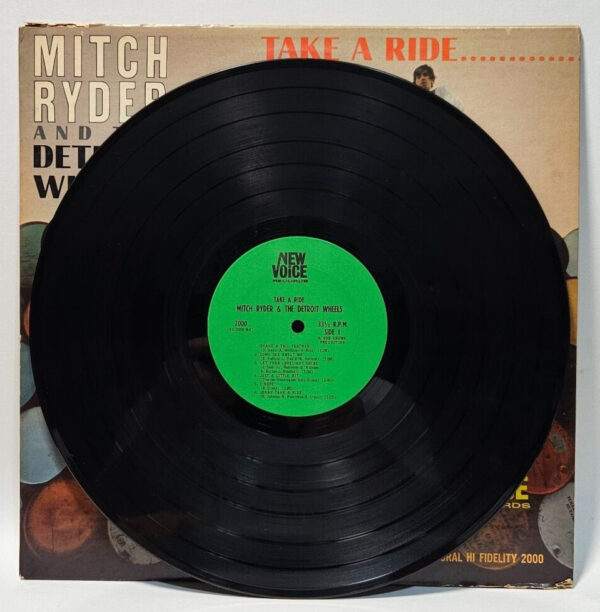Mitch Ryder & The Detroit Wheels â Take A Ride... NM RE MONO - Ultrasonic Clean - Image 4