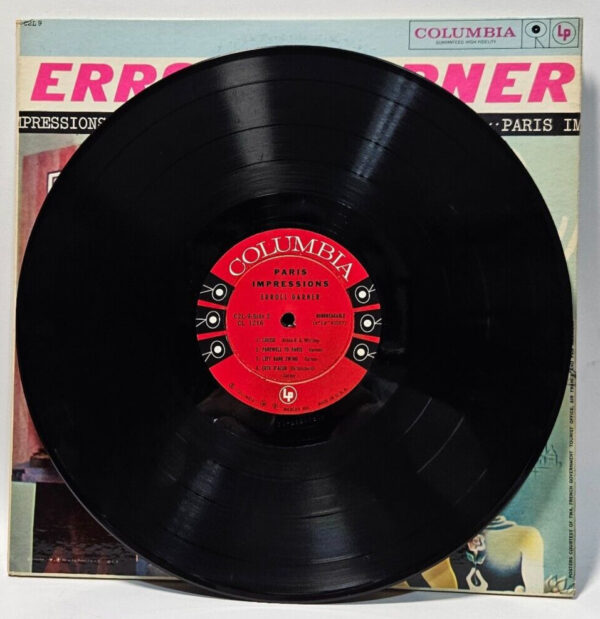 Erroll Garner - Paris Impressions - C2L9 MONO 1958 6 EYE EX - Ultrasonic Cln - Image 3