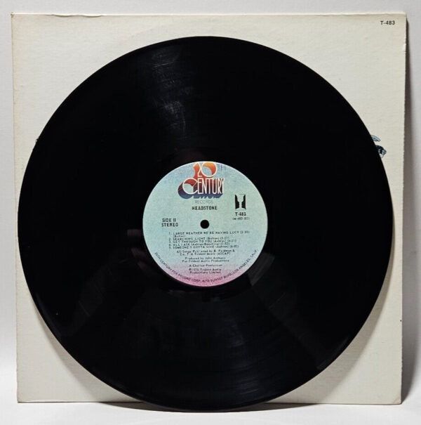Headstone - 20th Century Records âT-483 1975 PROG ROCK EX - Ultrasonic Cleaned - Image 3