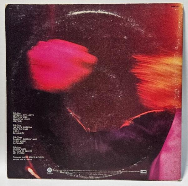 Bob Seger & The Silver Bullet Band - Live Bullet 1976 JP EX - Ultrasonic Cleaned - Image 2