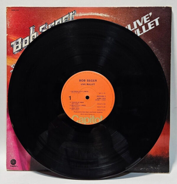 Bob Seger & The Silver Bullet Band - Live Bullet 1976 JP EX - Ultrasonic Cleaned - Image 3