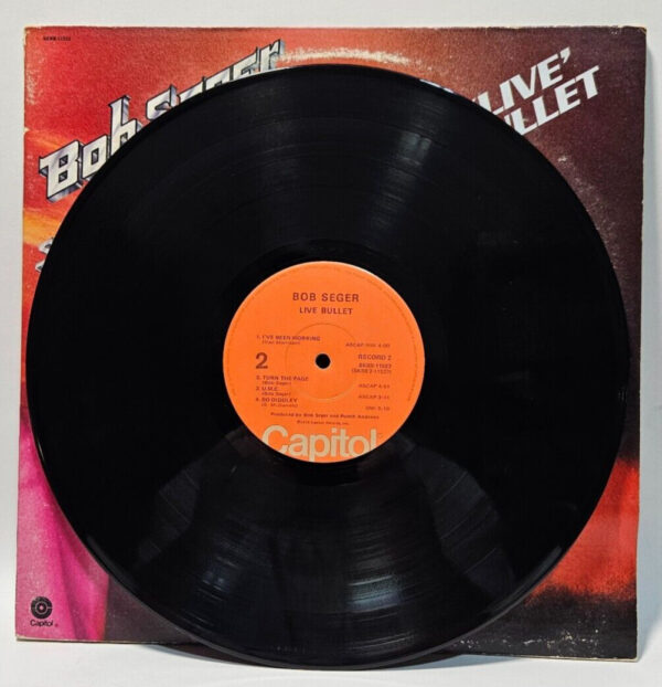 Bob Seger & The Silver Bullet Band - Live Bullet 1976 JP EX - Ultrasonic Cleaned - Image 4