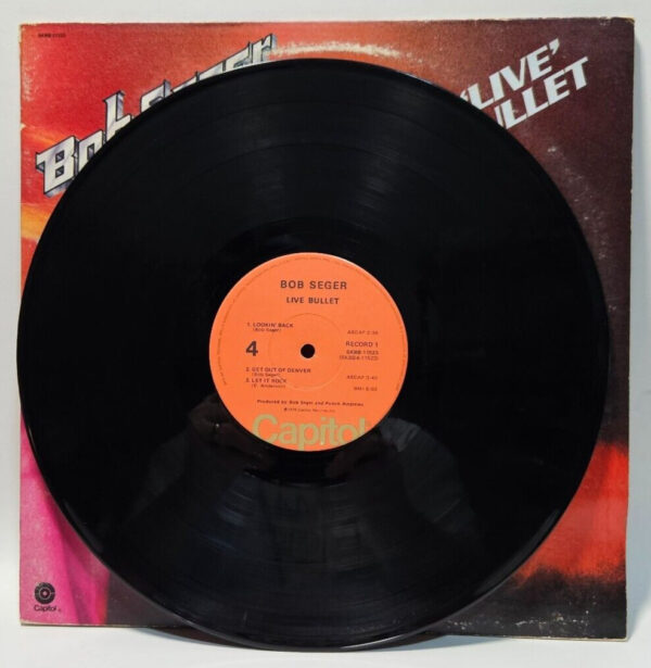 Bob Seger & The Silver Bullet Band - Live Bullet 1976 JP EX - Ultrasonic Cleaned - Image 6