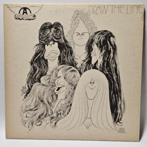 Aerosmith - Draw The Line - CBS-82147 EUROPEAN Pressing NM - Ultrasonic Cleaned