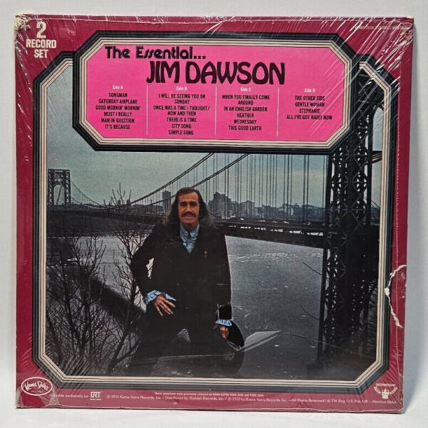 Jim Dawson - The Essential... Jim Dawson - Kama Sutra 1976 ROCK FOLK NOS SEALED - Image 2