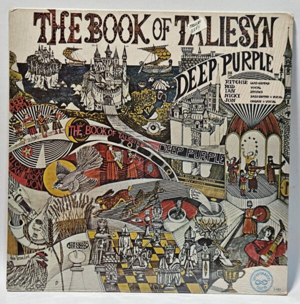 Deep Purple - The Book Of Taliesyn - 1968 Tetragrammaton T-107 - NOS SEALED