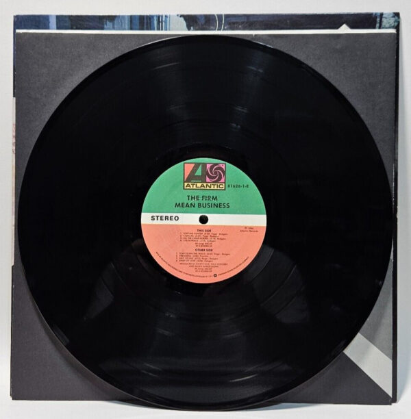 The Firm - Mean Business - Jimmy Page, Paul Rodgers 1986 EX - Ultrasonic Cln - Image 4