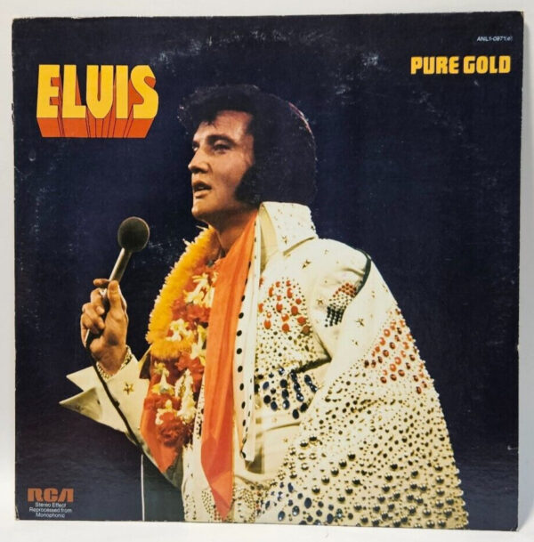 Elvis - Pure Gold - RCA ANL1-0971(e) Orange Label I 1975 - EX - Ultrasonic Clean