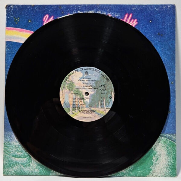 Uriah Heep - Firefly - WB Bronze BS 3013 1977 RCA MUSIC ED EX - Ultrasonic Cln - Image 3