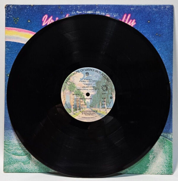 Uriah Heep - Firefly - WB Bronze BS 3013 1977 RCA MUSIC ED EX - Ultrasonic Cln - Image 4