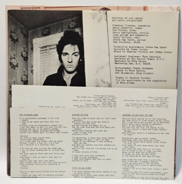 Bruce Springsteen â Darkness On The Edge Of Town - MISPRESS EX - Ultrasonic Cln - Image 7