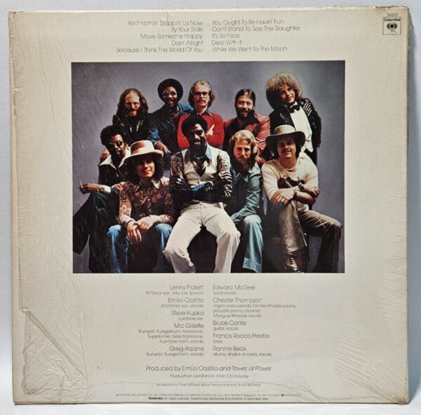 Tower Of Power - Ain't Nothin' Stoppin' Us Now - 1976 Funk EX - Ultrasonic Cln - Image 2