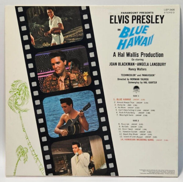 Elvis Presley â Blue Hawaii - RCA LSP 2426 GERMANY 1973 - EX - Ultrasonic Cln - Image 2