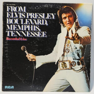 Elvis Presley â From Elvis Presley Boulevard.. 1976 RCA TAN EX - Ultrasonic Cln