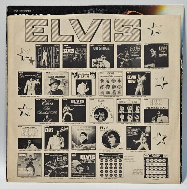 Elvis Presley â From Elvis Presley Boulevard.. 1976 RCA TAN EX - Ultrasonic Cln - Image 5