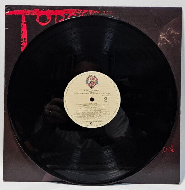 Carly Simon - Torch - WB BSK 3592 - 1981 - EX - Ultrasonic Cleaned - Image 4