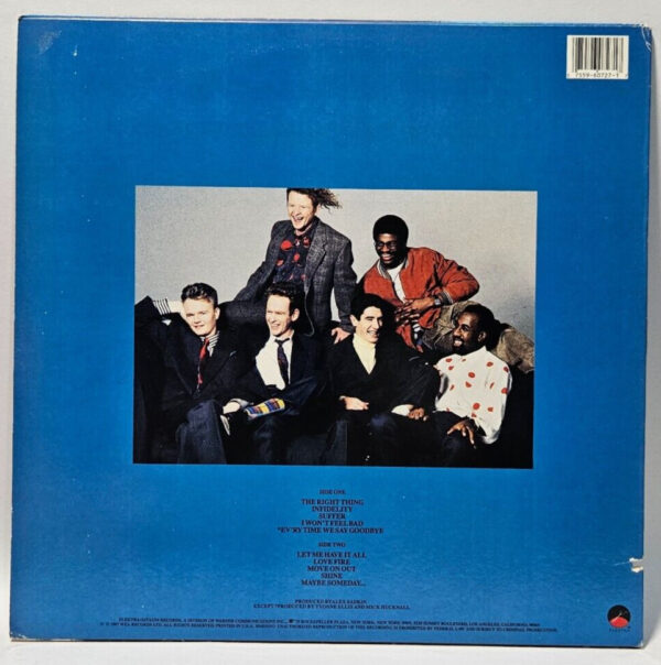 Simply Red - Men And Women - Elektra â60727-1 - 1987 - EX - Ultrasonic Cleaned - Image 2