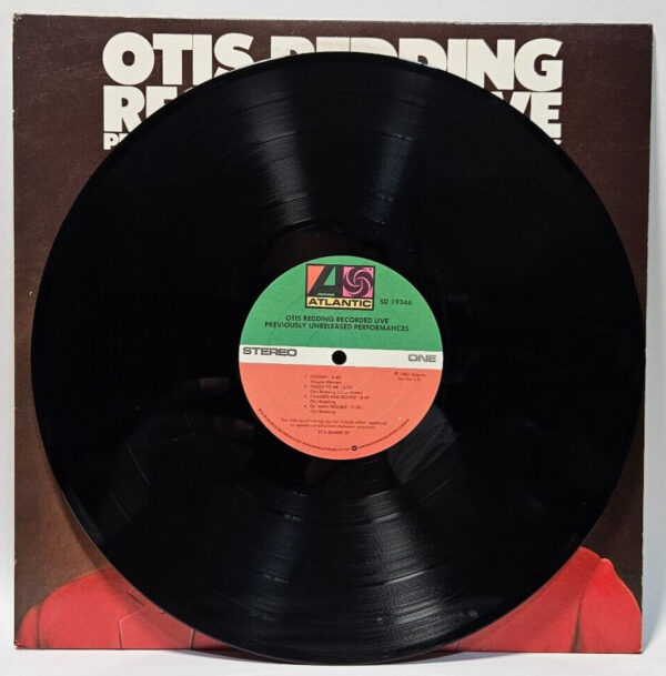 Otis Redding â Recorded Live - AR Press 1982 Funk Soul Blues EX - Ultrasonic Cln - Image 3