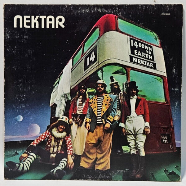 Nektar - Down To Earth - Passport PPSD-98005 1975 PROG PSYCH EX - Ultrasonic Cln