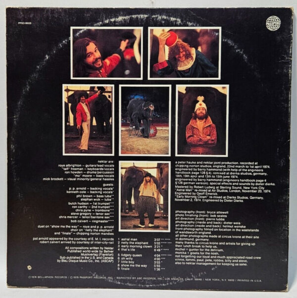 Nektar - Down To Earth - Passport PPSD-98005 1975 PROG PSYCH EX - Ultrasonic Cln - Image 2