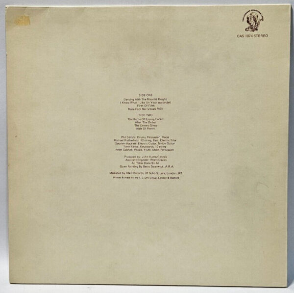 Genesis ââ Selling England By The Pound - Charisma âCAS.1074 1st Ed Porky Orig - Image 2