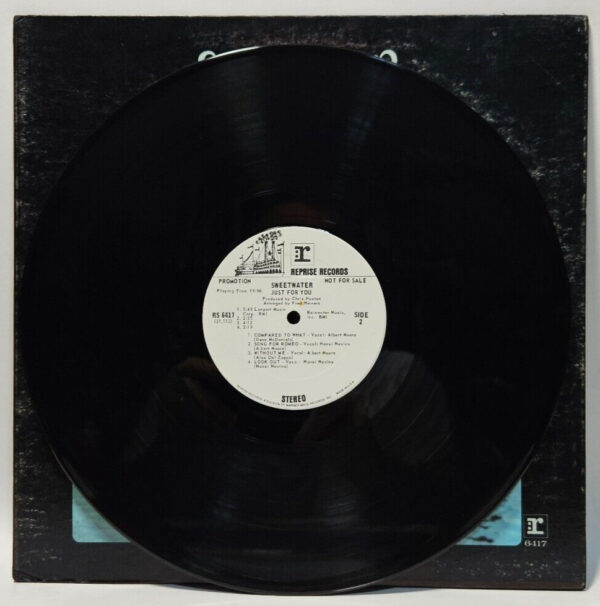 Sweetwater - Just For You - 1970 Folk Rock Promo GF - EX - Ultrasonic Cleaned - Image 4