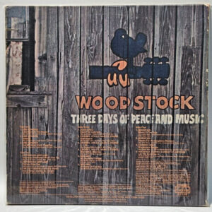 Woodstock Two - Hendrix CSNY Mountain Melanie - Saw Cut - EX - Ultrasonic Cln