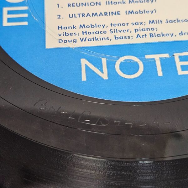 Hank Mobley And His All Stars - Blue Note BLP 1544 - 47 W 63rd New York DG RVG - Image 5
