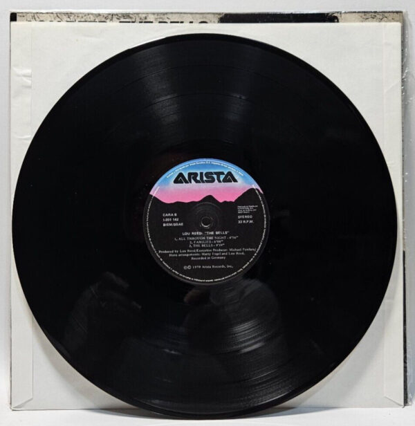 Lou Reed - The Bells - Arista âI-201 142 - SPAIN - NICE! EX - Ultrasonic Cleaned - Image 3