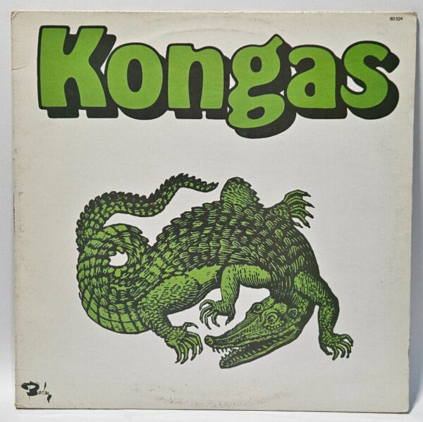 Kongas - Barclay 80 524 BLACK LABEL 1974 LATIN FUNK PROG EX - Ultrasonic Cleaned