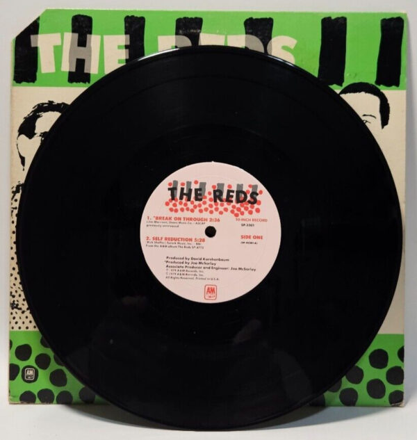 The Reds - The Reds - A&M SP-3301 1979 10" EP NEW WAVE - EX - Ultrasonic Cleaned - Image 3