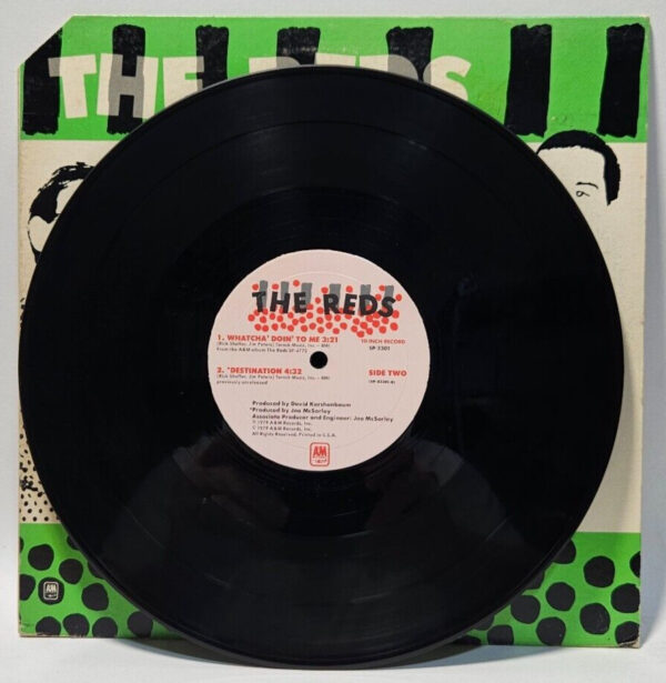 The Reds - The Reds - A&M SP-3301 1979 10" EP NEW WAVE - EX - Ultrasonic Cleaned - Image 4