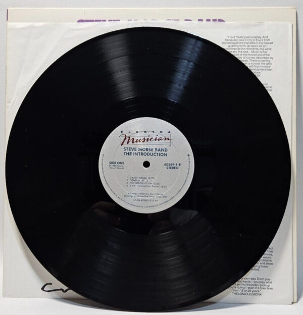 Steve Morse Band - The Introduction - 1984 Elektra Musician EX - Ultrasonic Cln - Image 3