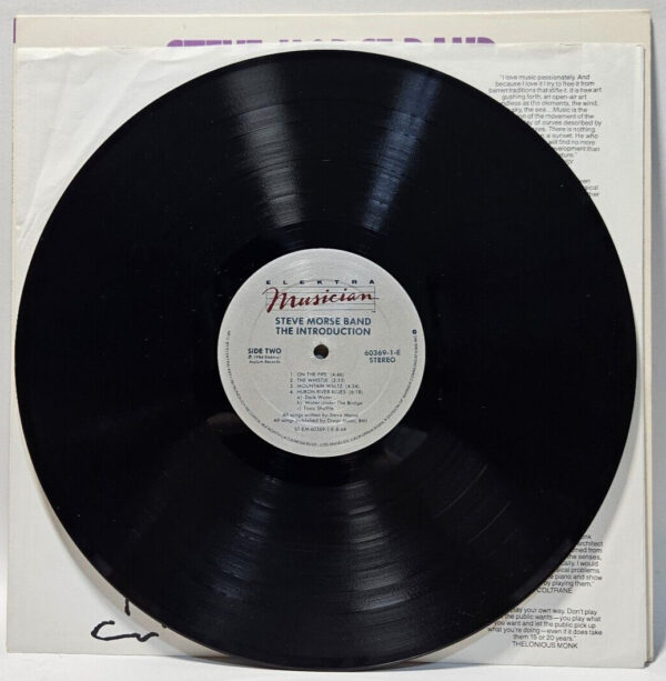 Steve Morse Band - The Introduction - 1984 Elektra Musician EX - Ultrasonic Cln - Image 4