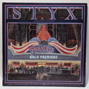 Styx - Paradise Theatre - 1981 CLUB ED GF SM PRESS EX - Ultrasonic Cleaned