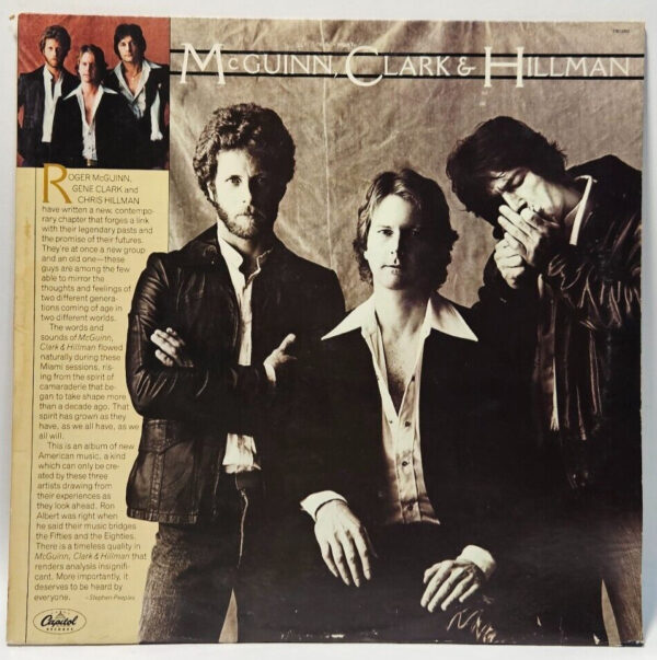 McGuinn, Clark & Hillman - 1979 FOLK/COUNTRY ROCK 2X Gene - EX - Ultrasonic Cln