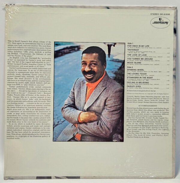 Erroll Garner ââ Feeling Is Believing - 1970 JAZZ FUNK SOUL - NOS SEALED - Image 2