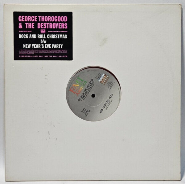 George Thorogood And The Destroyers - SINGLES RED VINYL - EX - Ultrasonic Clean