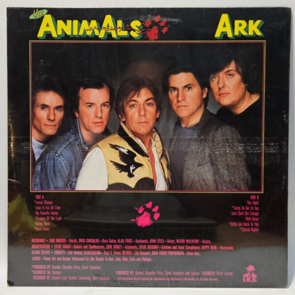 The Animals - Ark - 1983 CLASSIC ROCK  - I.R.S. Records ââ SP70037 - NOS SEALED - Image 2