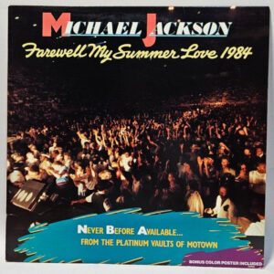 Michael Jackson â Farewell My Summer Love 1984 w/Poster - EX - Ultrasonic Clean