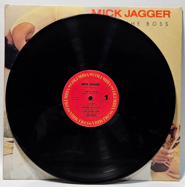 Mick Jagger - She's The Boss - 1985 ROCK PITMAN PRESS - EX - Ultrasonic Cleaned - Image 3