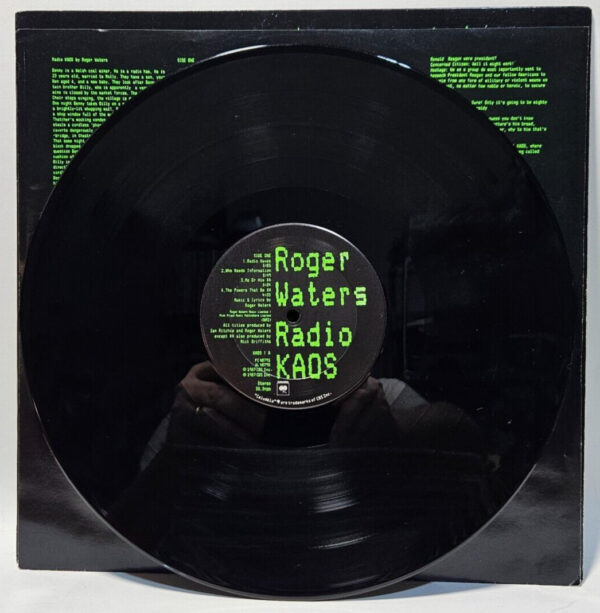 Roger Waters - Radio K.A.O.S. - 1987 ALT ROCK - NICE EX - Ultrasonic Cleaned - Image 3