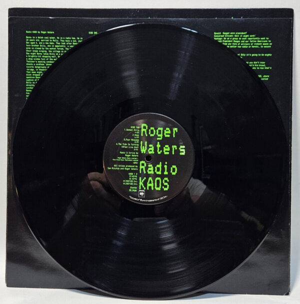 Roger Waters - Radio K.A.O.S. - 1987 ALT ROCK - NICE EX - Ultrasonic Cleaned - Image 4